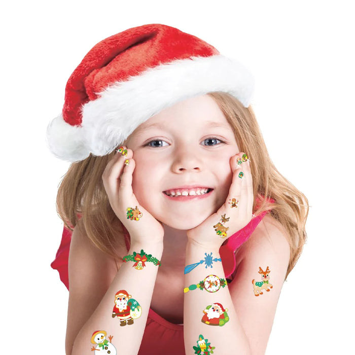 Christmas Nail Stickers and Tattoos