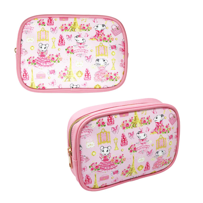 Claris the Chicest Mouse in Paris Cosmetic Pouch Set