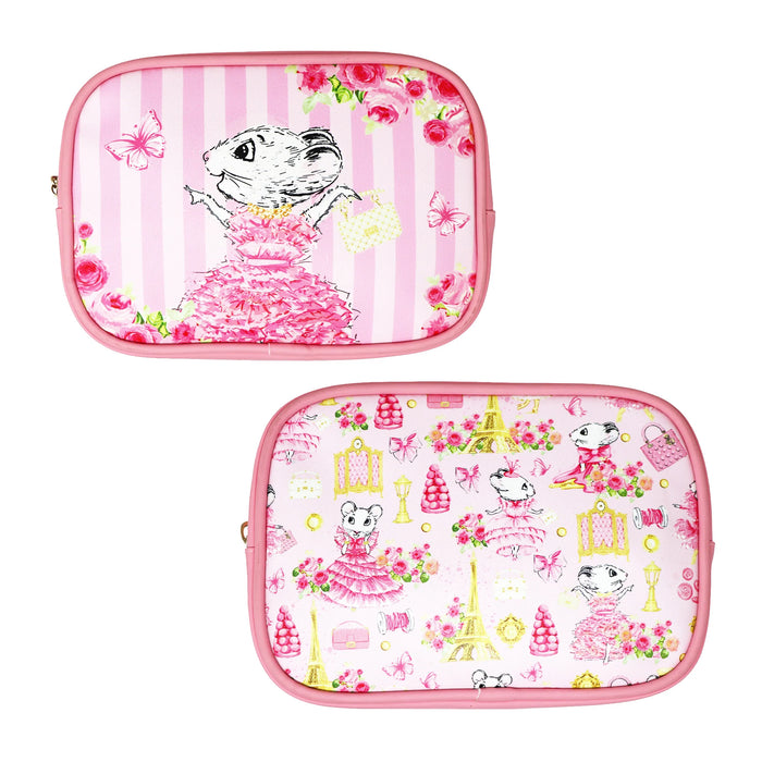 Claris the Chicest Mouse in Paris Cosmetic Pouch Set
