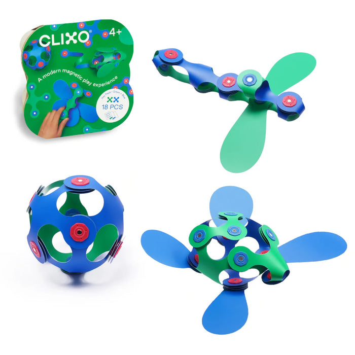 Clixo | Itzi Pack Green / Blue