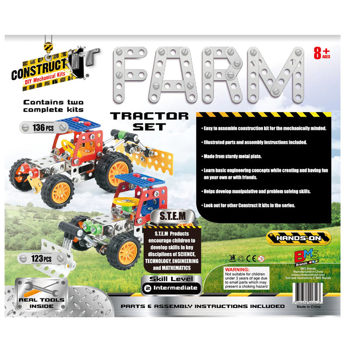 Construct IT | Farm Tractor Set