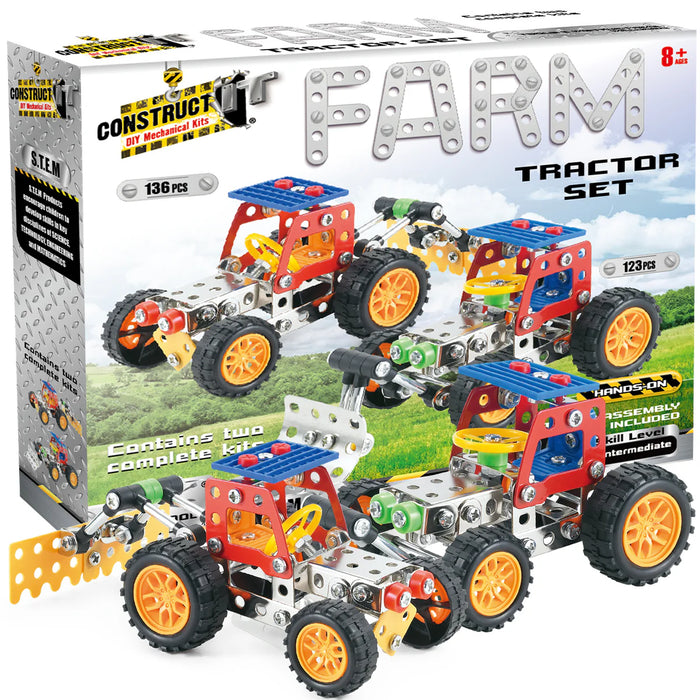 Construct IT | Farm Tractor Set