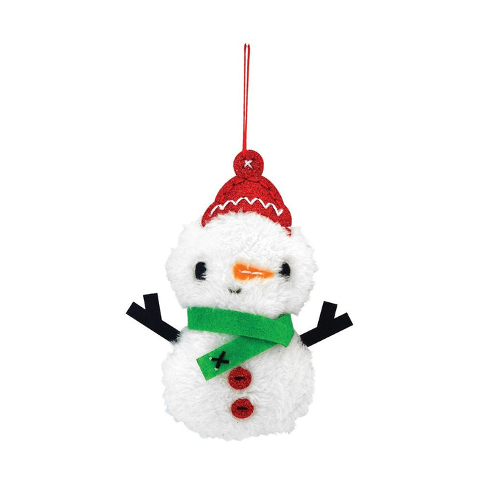 Craft Kit | Sewing Christmas Snowman Charm