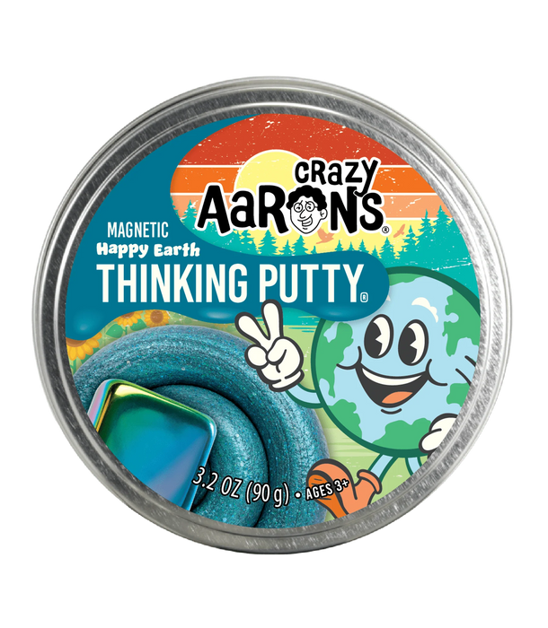 Crazy Aaron's Thinking Putty | Magnetic | Happy Earth
