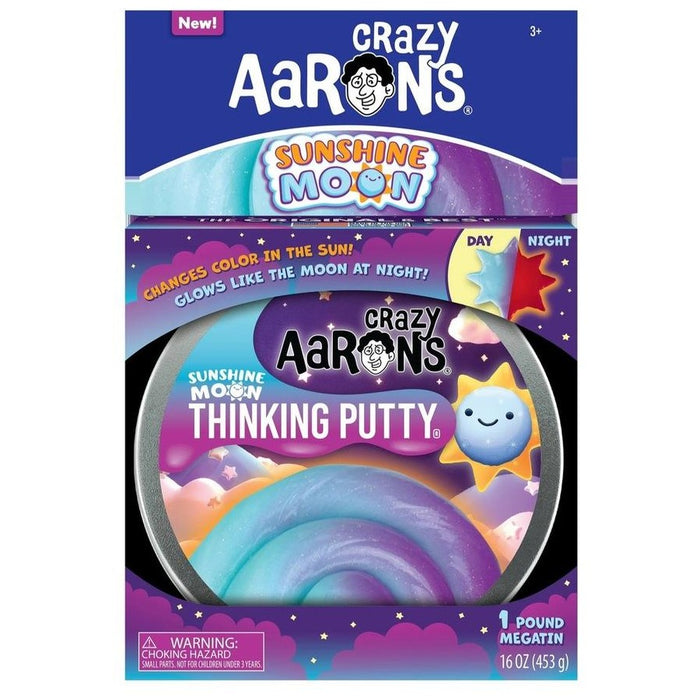 Crazy Aaron's Thinking Putty | Mega Tin | Sunshine Moon