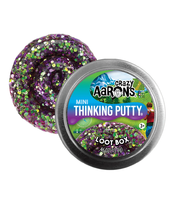 Crazy Aaron's Thinking Putty Mini | Loot Box