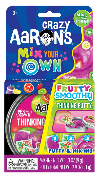 Crazy Aaron's Thinking Putty | Mix It | Fruity Smoothy