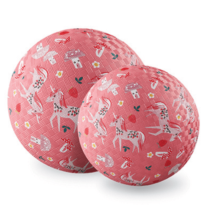 Crocodile Creek | 5 Inch Playground Ball - Unicorn (pink)