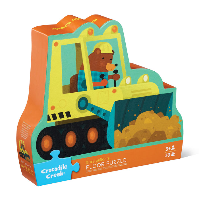 Crocodile Creek Puzzle | Floor | 36pc Busy Builders