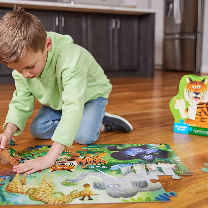 Crocodile Creek Puzzle | Floor | 36 pc Wild Kingdom