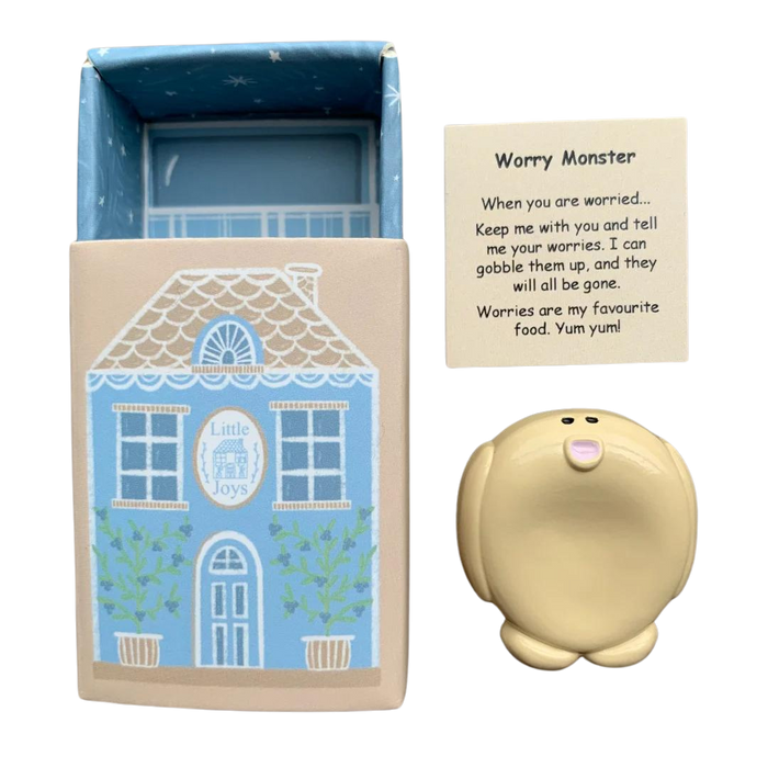 Metal Worry Stone - Worry Monster