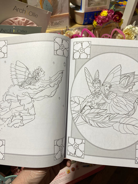 Shirley Barber | Fairies Dot to Dot & Colour-in | Book 2