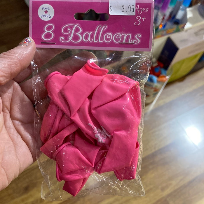 Pink Poppy | Fairy Party Balloons