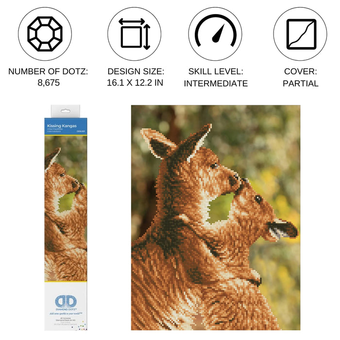 Diamond Dotz | Kissing Kangas