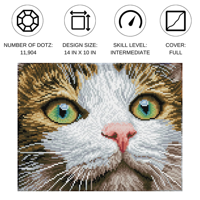 Diamond Dotz | Green Eyed Beauty