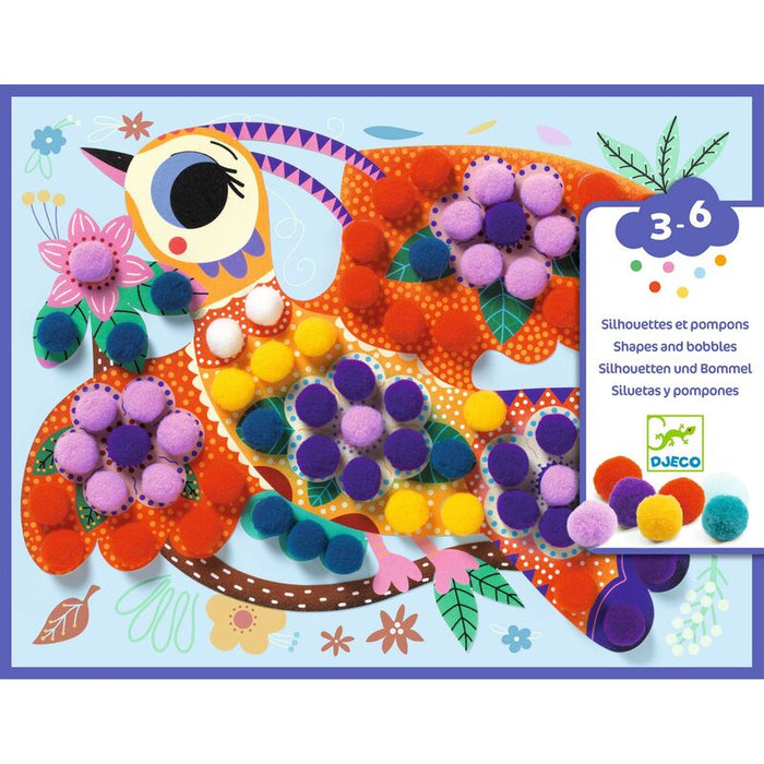 Djeco | Assortments Pompom Collage