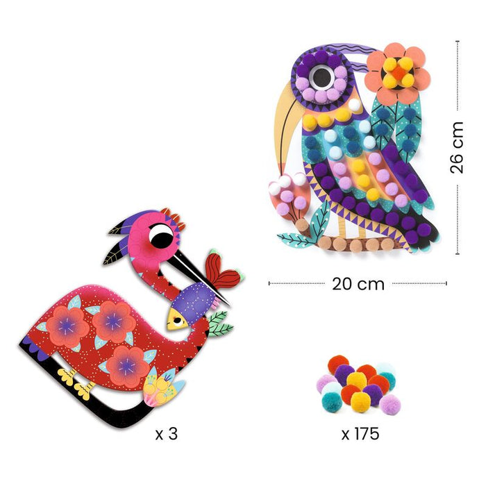 Djeco | Assortments Pompom Collage