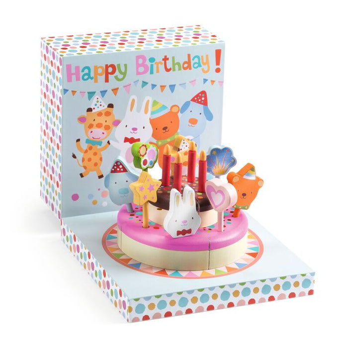 Djeco Birthday Cake Wooden