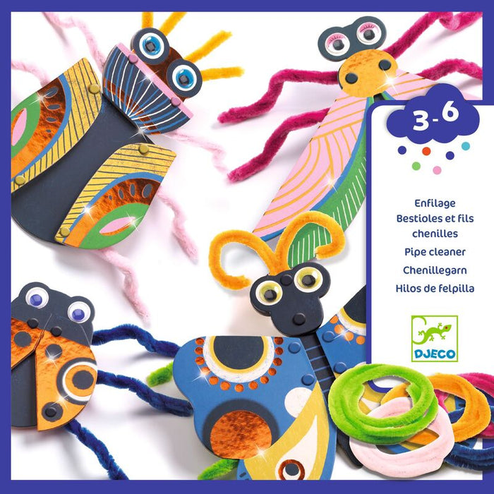 Djeco | Treading Yarn Bugs