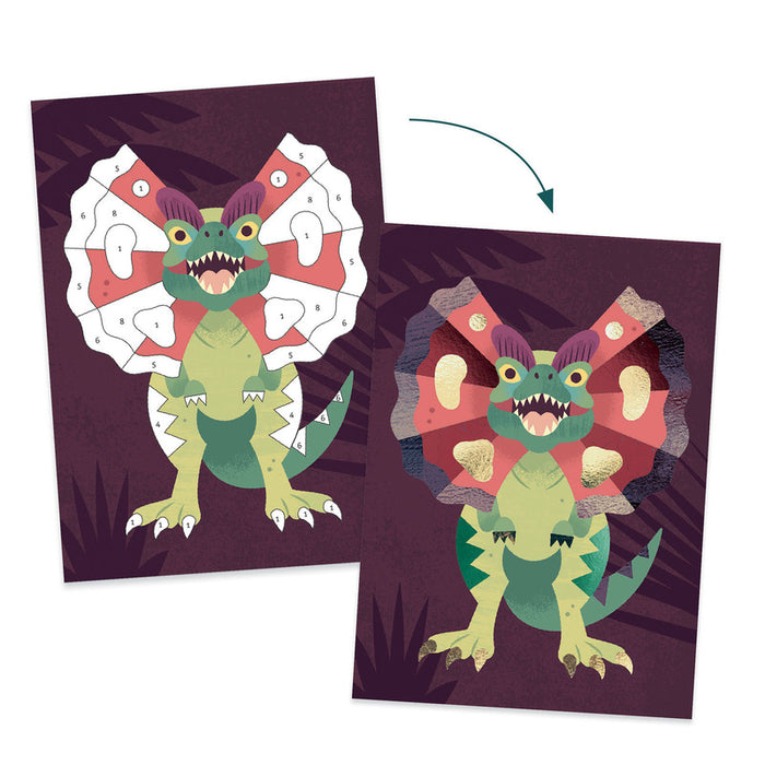 Djeco | Jurassic Foil Pictures