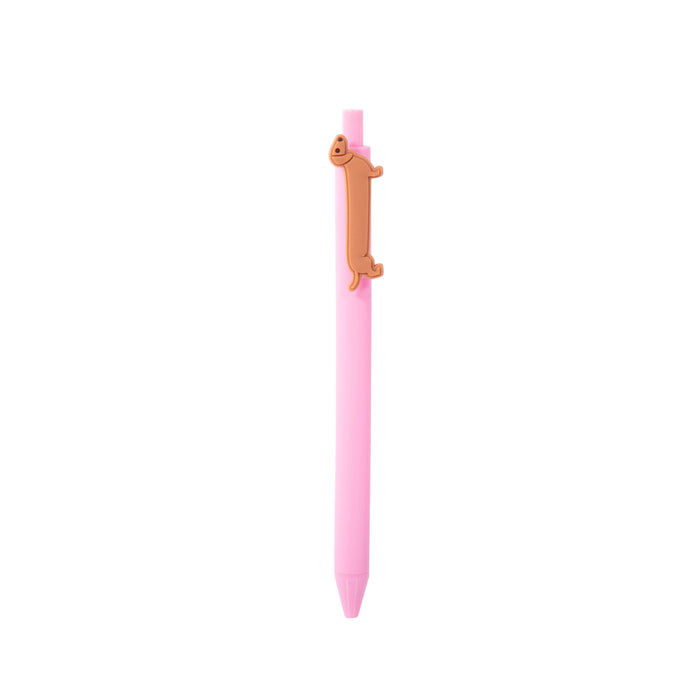 Dachshund Pens - Set of 4 Multi-Coloured