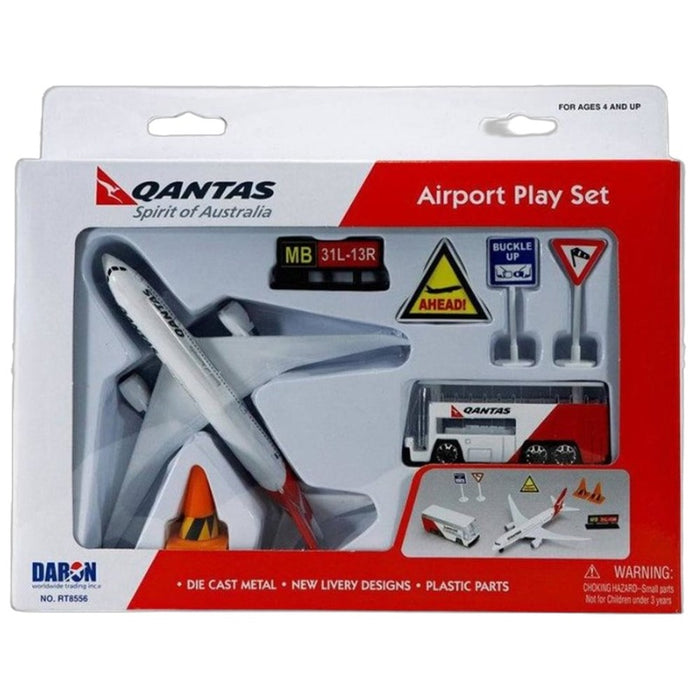 Die Cast Metal | Qantas Airport Playset