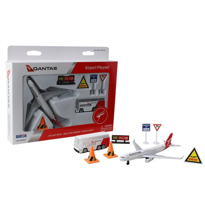 Die Cast Metal | Qantas Airport Playset
