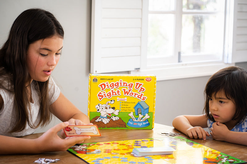 Digging Up Sight Words Board Game