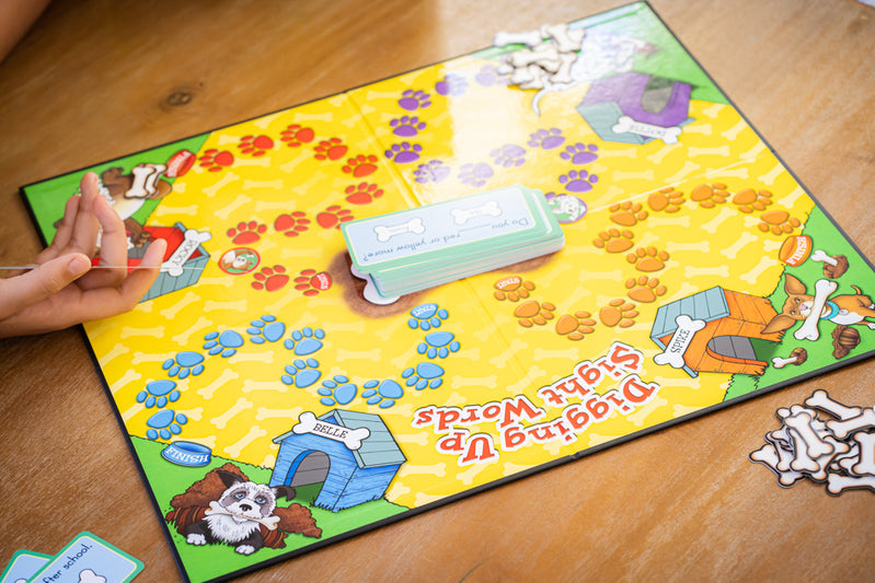 Digging Up Sight Words Board Game