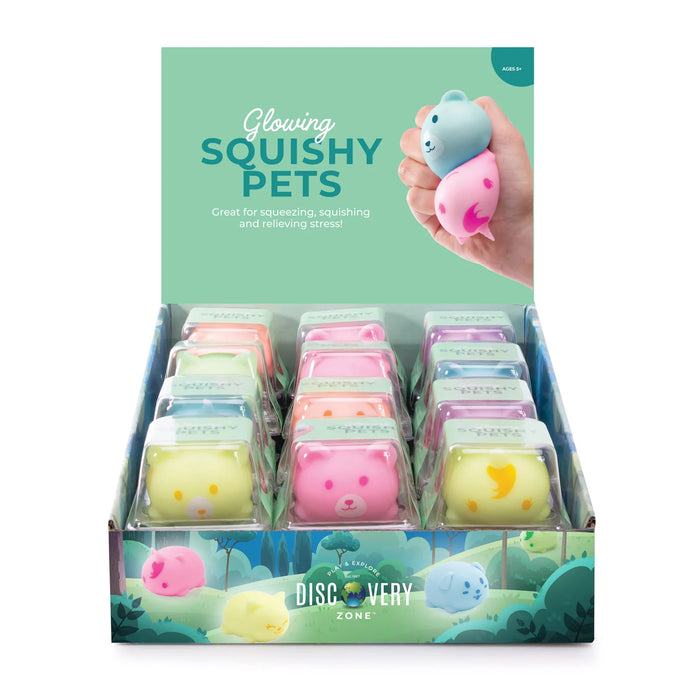 Discovery Zone | Glow in the Dark Squishy Pets