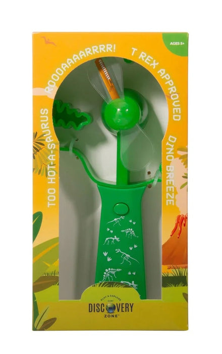 Discovery Zone | Light Up Fan - Dinosaur Green