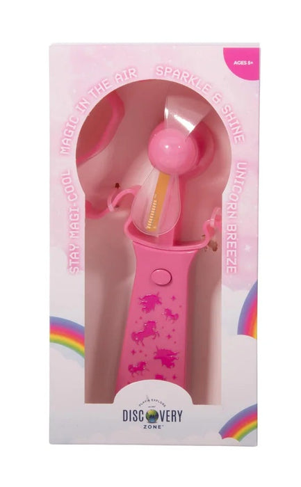 Discovery Zone | Light Up Fan - Unicorn Pink