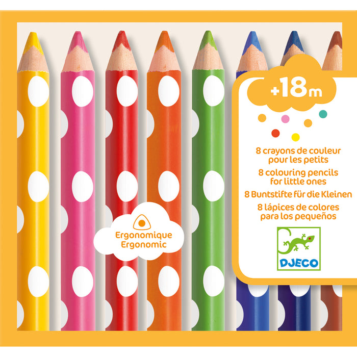 Djeco | 8 Little Ones Colour Pencils