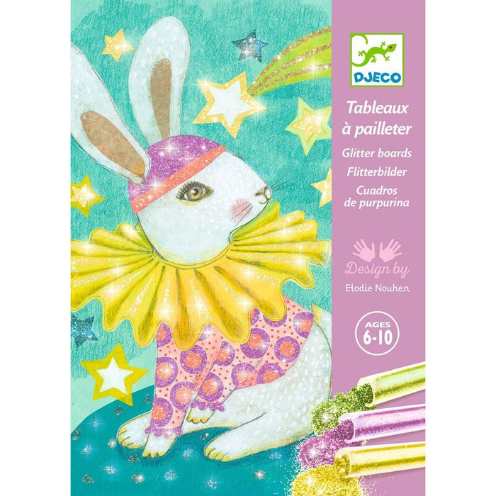 Djeco | Carnival of the Animals Glitter Boards