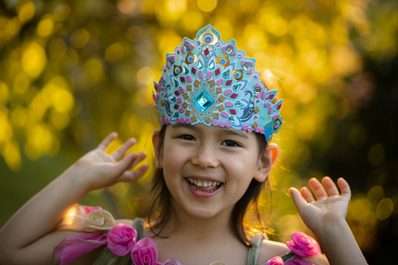 Djeco | Do It Yourself Princess Tiaras -Mosaic Stickers