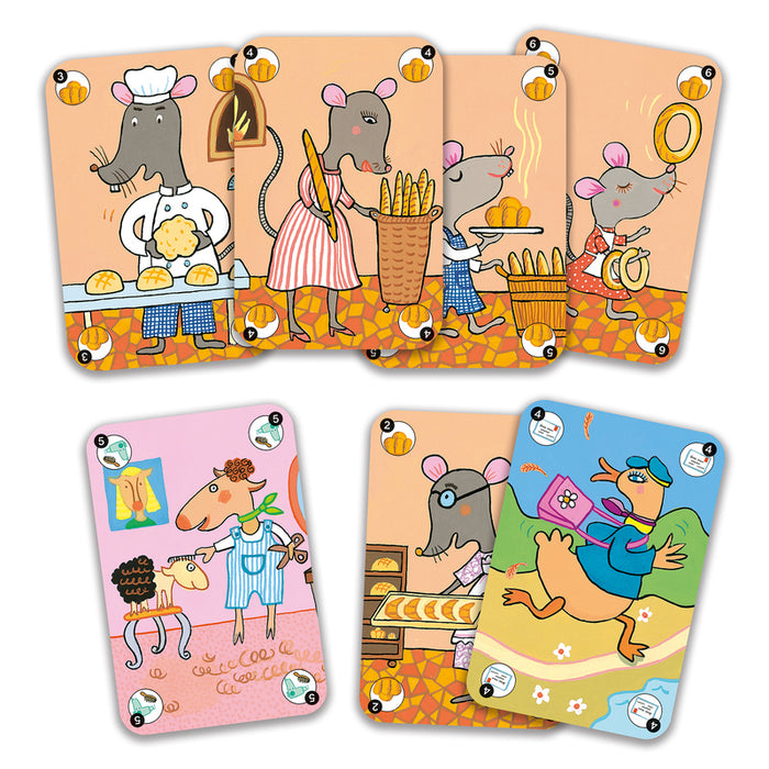 Djeco | Happy Family Card Game