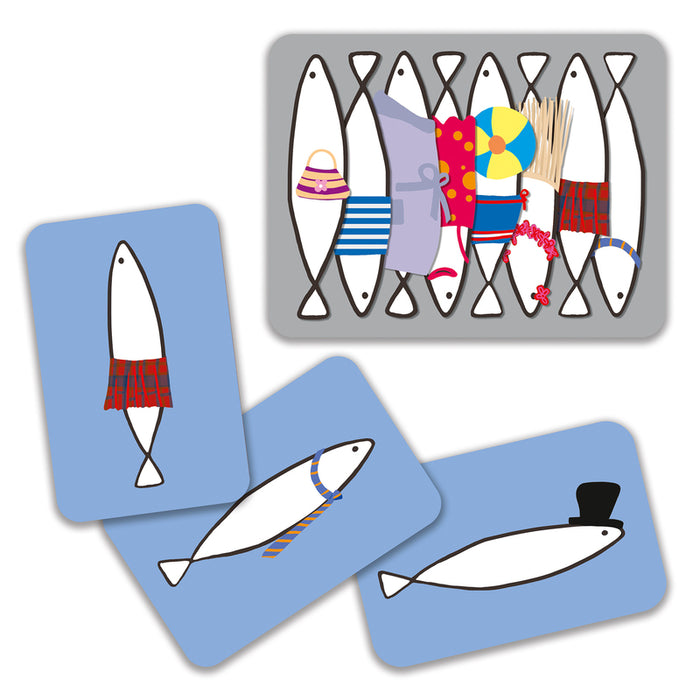 Djeco | Sardines Memory Card Game