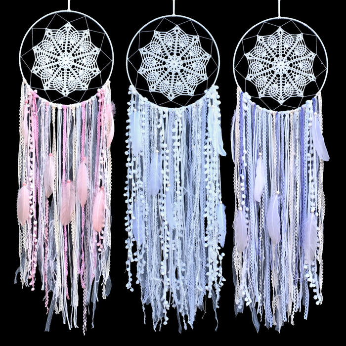 Dreamcatcher | Crochet w/Pompom 100cm