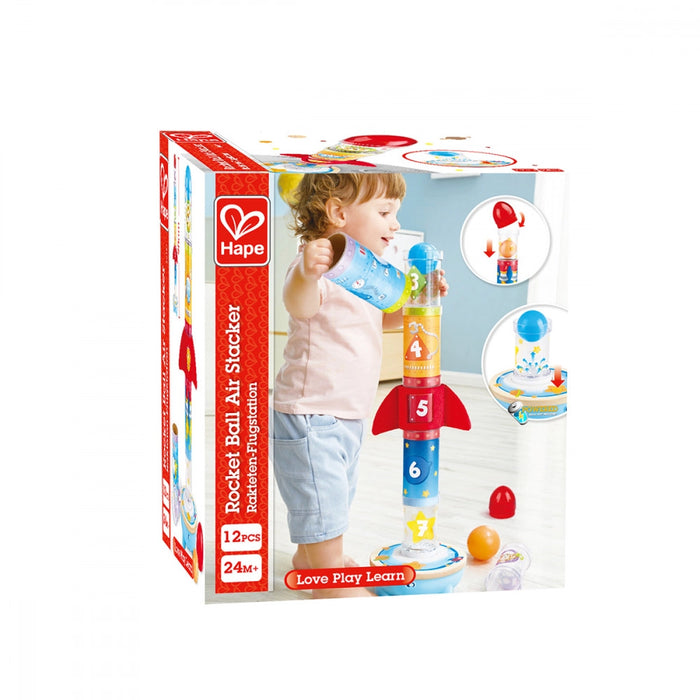 Hape | Rocket Ball Air Stacker