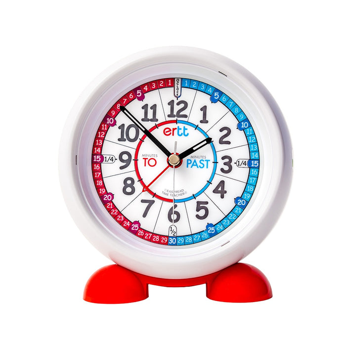 Easy Read Alarm Clock - Red Blue