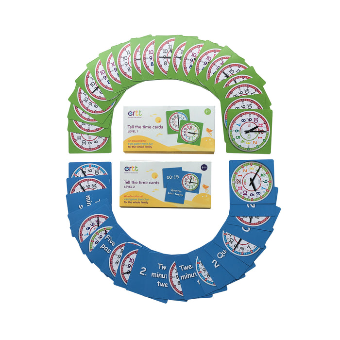 Easy Read - Tell the Time Cards