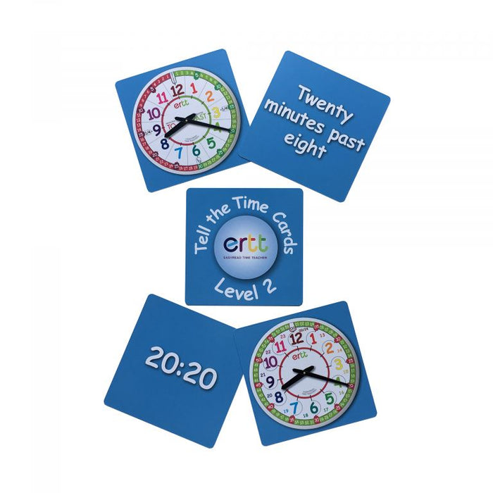 Easy Read - Tell the Time Cards