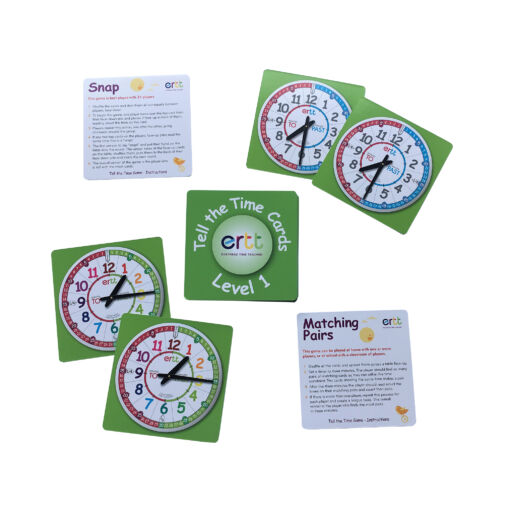 Easy Read - Tell the Time Cards