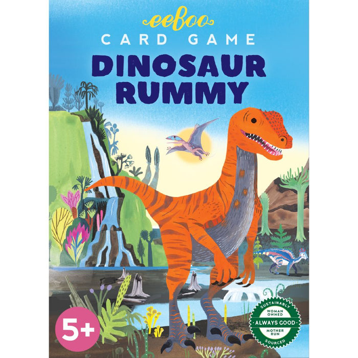 Eeboo Playing Cards | Dino Rummy