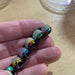 Oil Slick Crunchy Caterpillar Necklace
