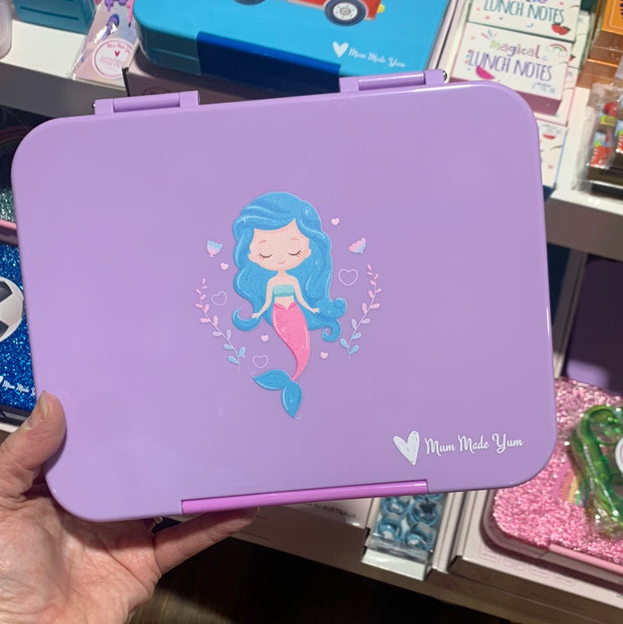 Bento Lunchbox (Large) - Purple Mermaid