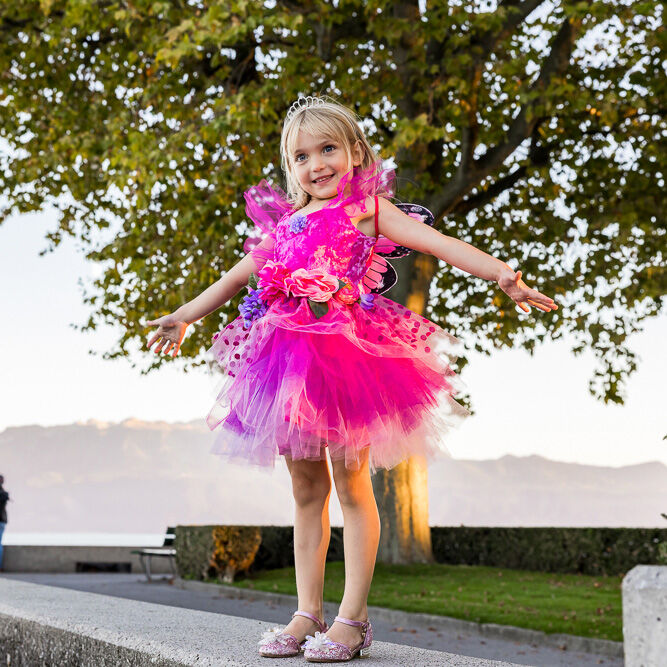 Fairy Blooms Deluxe Pink Dress