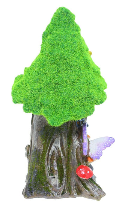 Fairy Solar House | 32cm Grass/Mossy Roof