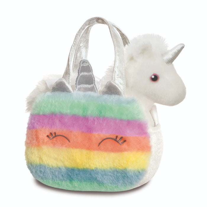 Fancy Pals | Unicorn Rainbow Fluffy Bag