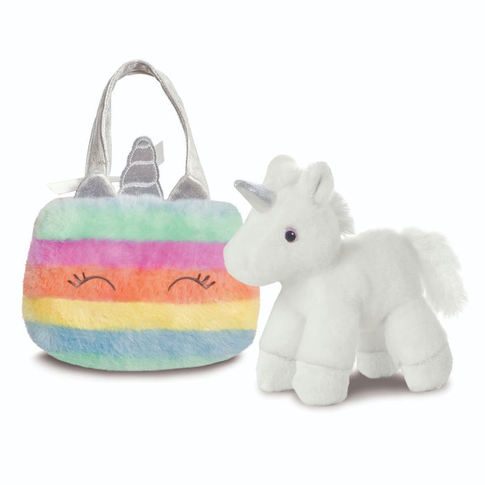 Fancy Pals | Unicorn Rainbow Fluffy Bag